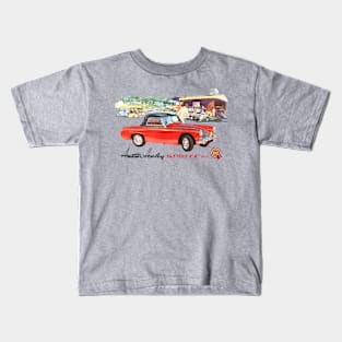 AUSTIN HEALEY SPRITE - advert Kids T-Shirt